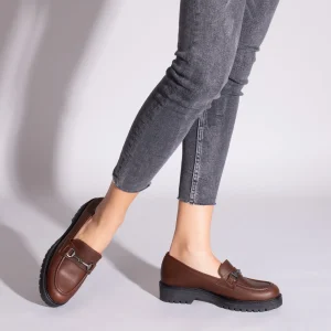 à prix imbattables MiMaO ShopOnline MORS – Mocassins à Talon Bas Et à Plateforme MARRON 19