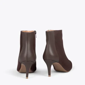 MiMaO ShopOnline NIGHT – Bottines élégantes Talon Fin MARRON en ligne officielle 13