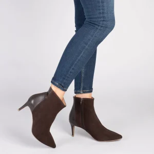 MiMaO ShopOnline NIGHT – Bottines élégantes Talon Fin MARRON en ligne officielle 19