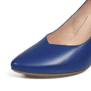 magasin paris MiMaO ShopOnline ELEGANT – CHAUSSURE À TALON PYRAMIDE INVERSÉE BLEU 15