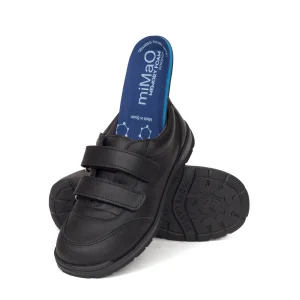 MiMaO FR Chaussures Enfants « uniforme » En Cuir Lavable Memory Absorber Foam Noir Livraison Standard/Rapide 11