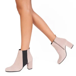 solde en ligne MiMaO ShopOnline BOTTINES URBAN à Talon NUDE 19