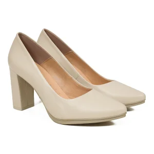 MiMaO ShopOnline Chaussures à Talon Haut BEIGE CLAIR Urban boutique en ligne france 13