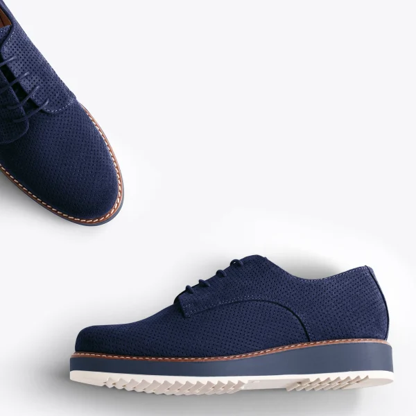 Paris MiMaO ShopOnline INSTA – Chaussures à Lacets BLEU MARINE 3