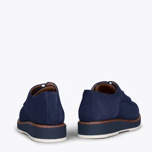 Paris MiMaO ShopOnline INSTA – Chaussures à Lacets BLEU MARINE 13