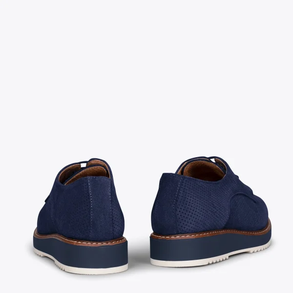 Paris MiMaO ShopOnline INSTA – Chaussures à Lacets BLEU MARINE 4