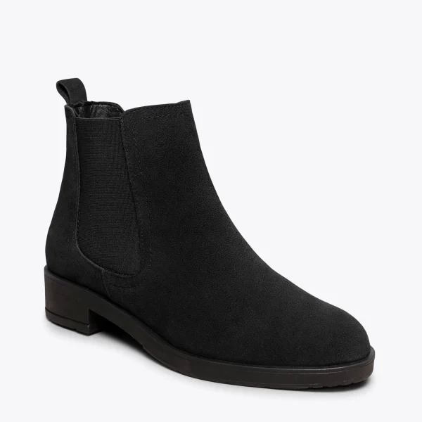 MiMaO ShopOnline CHELSEA – Bottines Plates Pour Femme NOIR l'unique style 5