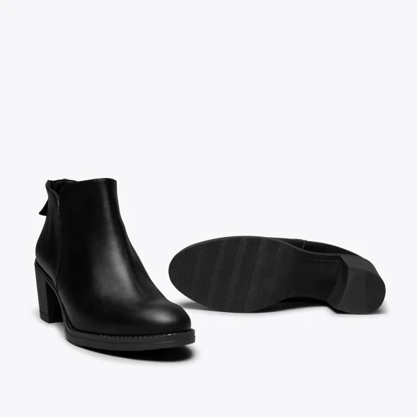 boutique en ligne MiMaO ShopOnline LOOK – Bottines NOIR Tige Courte Pour Femme 6