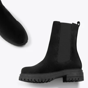 luxe soldes MiMaO ShopOnline CAMBRIDGE – Bottines Chelsea NOIR à Semelle Track 11