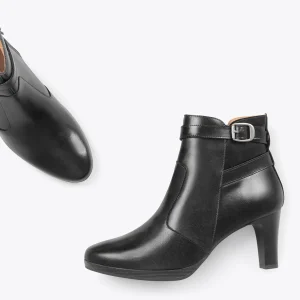 Retour Facile et Gratuit MiMaO ShopOnline MILAN – Bottines à Talon Et Bracelet Décoratif NOIR 11