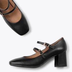 MiMaO ShopOnline FEBRIS – Chaussures En Cuir Nappa Avec Brides NOIR france en ligne 11