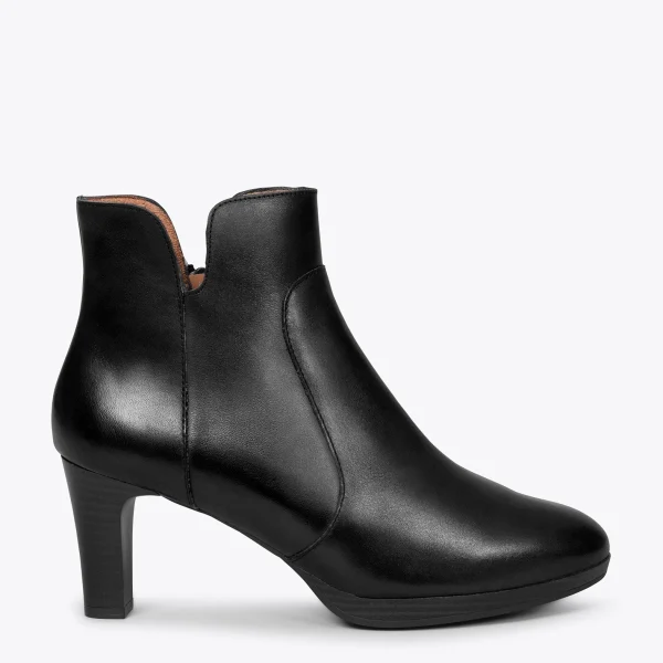 MiMaO ShopOnline ROME – Bottines Habillées à Talon NOIR Livraison rapide 1