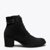 Paris MiMaO ShopOnline TOP – Bottines à Lacets NOIR à Talon 25