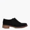 MiMaO ShopOnline OXFORD- Chaussures Oxford à Lacets Pour Femme NOIR SOLDES TOUT À 25