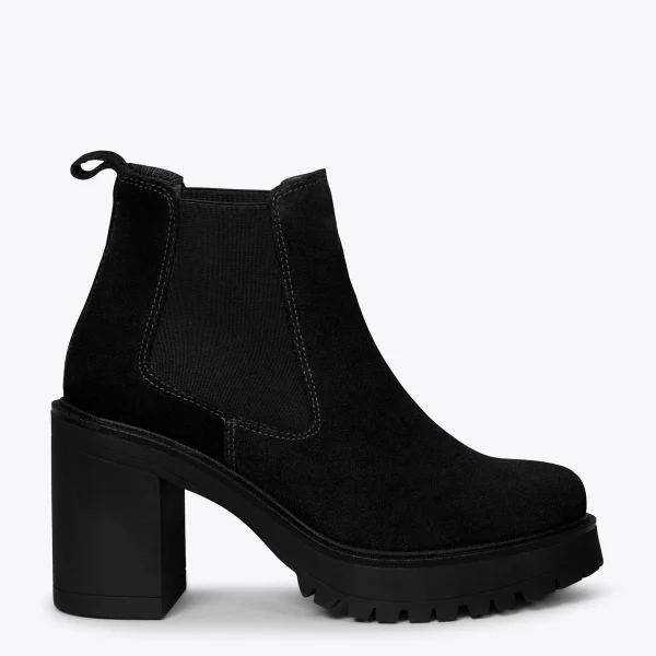 MiMaO ShopOnline TOKIO – Bottines Chelsea Avec Talon Et Plateforme NOIR marque pas cher 1