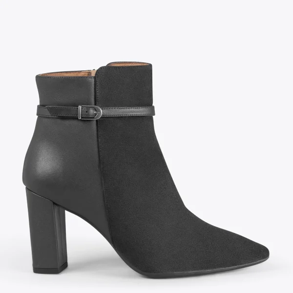 Neuve avec étiquette MiMaO ShopOnline PRAGA – Bottines Pour Femme à Talon NOIR 1