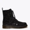 MiMaO ShopOnline STARDUST – Botte Militaire NOIR à Paillettes ultratendance 25