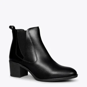 MiMaO ShopOnline LONDON – Bottines NOIR à Talon Style Chelsea prix de gros 15