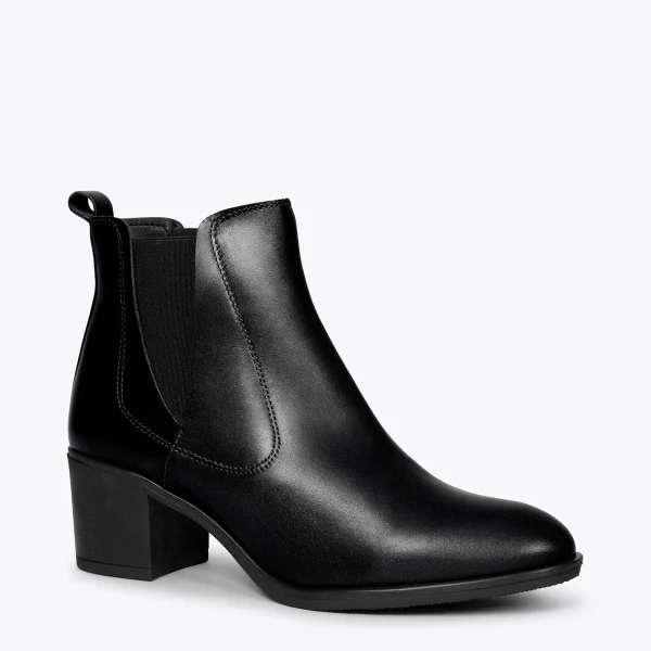 MiMaO ShopOnline LONDON – Bottines NOIR à Talon Style Chelsea prix de gros 5