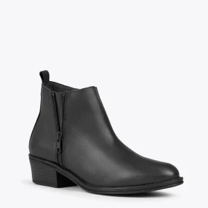 aux meilleurs prix MiMaO ShopOnline BASIC – Bottines Basses Pour Femme NOIR 15