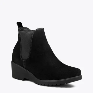 MiMaO ShopOnline BOTTINE COMPENSÉE – Bottines à Semelle Amovible NOIR outlet soldes 15