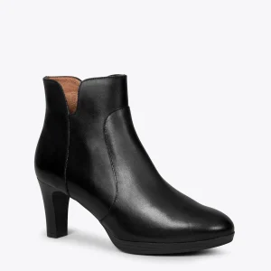 MiMaO ShopOnline ROME – Bottines Habillées à Talon NOIR Livraison rapide 15