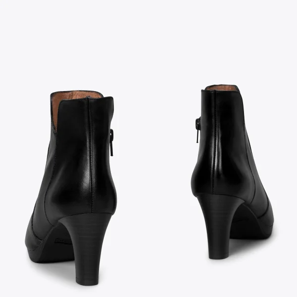 MiMaO ShopOnline ROME – Bottines Habillées à Talon NOIR Livraison rapide 4