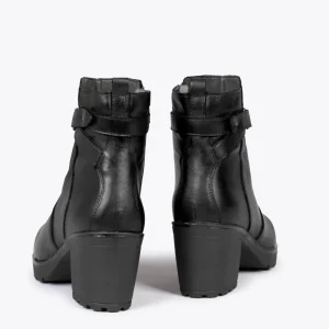 garantis authentique MiMaO ShopOnline Varsovia –Bottines Pour Femme Avec Lanière Et Zip NOIR 13