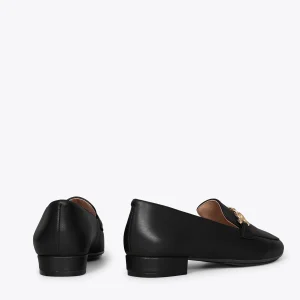 vente en ligne pas cher MiMaO ShopOnline CHAIN – Mocassins élégants Pour Femmes NOIR 13