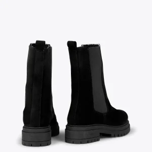 luxe soldes MiMaO ShopOnline CAMBRIDGE – Bottines Chelsea NOIR à Semelle Track 13