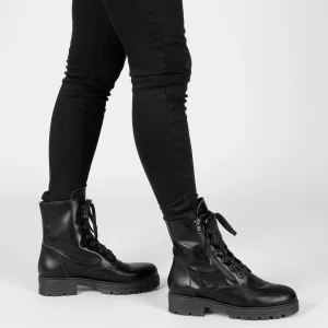 MiMaO ShopOnline MILITAIRE – Bottines Militaires Pour Femme NOIR magasin en ligne france 19