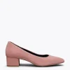 MiMaO ShopOnline URBAN TREND – Chaussure à Bout Carré ROSE beauté 23