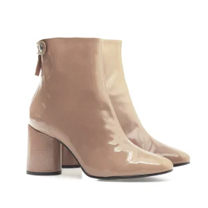 MiMaO ShopOnline VERNI – Bottines En Cuir Verni NUDE luxe soldes 11