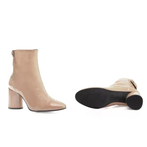 MiMaO ShopOnline VERNI – Bottines En Cuir Verni NUDE luxe soldes 17