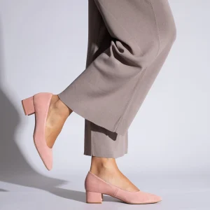 MiMaO ShopOnline URBAN TREND – Chaussure à Bout Carré ROSE beauté 19