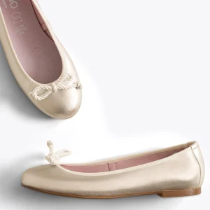 Authenticité garantie MiMaO ShopOnline BALLET – Ballerines Pour Femmes DORÉ 10