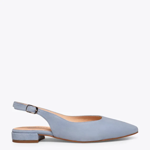 Large choix en ligne MiMaO ShopOnline BRUNCH – Chaussures Sans Talon Pour Femmes BLEU 1