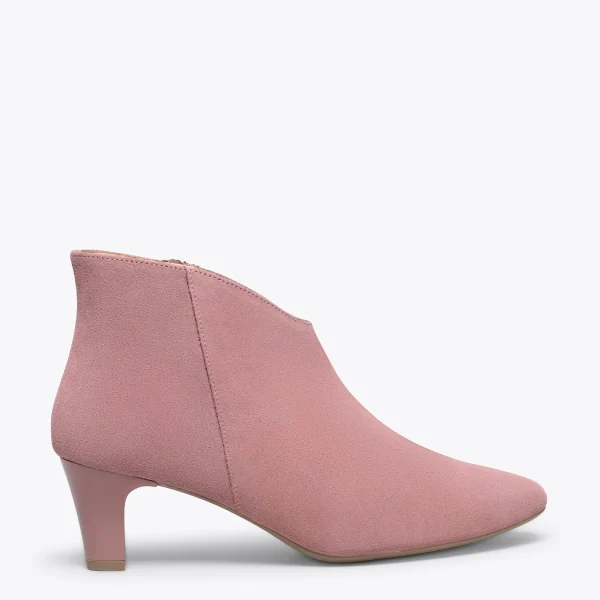 MiMaO ShopOnline LADY – Bottines Avec Décolleté En V ROSE france en ligne 1