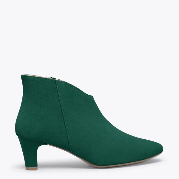 MiMaO ShopOnline LADY – Bottines Avec Décolleté En V VERT Livraison gratuite 1