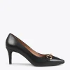 soldes de Noël MiMaO ShopOnline ÉLÉGANCE- Stiletto Avec Ornement Métallisé NOIR 23