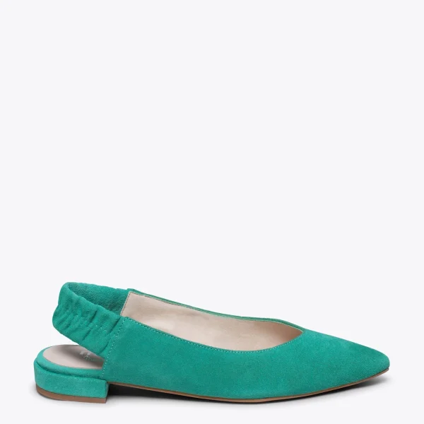 MiMaO ShopOnline PRETTY – Chaussure à Talon Ouvert Avec élastique TURQUOISE qualité d’originales 1