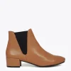 soldes ligne MiMaO ShopOnline ÉLÉGANCE Bottines Pour Femme Avec élastique COGNAC 20