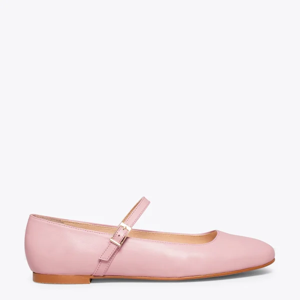 MiMaO ShopOnline BALLERINES BABIES – Ballerines Pour Femme Cuir ROSE grossiste en ligne 1