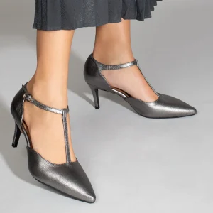 soldes luxe MiMaO ShopOnline COCKTAIL – Chaussures De Soirée En Métallisées ARGENTÉ Avec Talon Aiguille 19