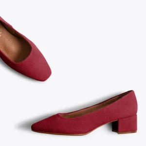 grande surprise MiMaO ShopOnline DAMA – Chaussures à Talon Bas Et Bout Carré ROUGE 11