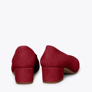 grande surprise MiMaO ShopOnline DAMA – Chaussures à Talon Bas Et Bout Carré ROUGE 13