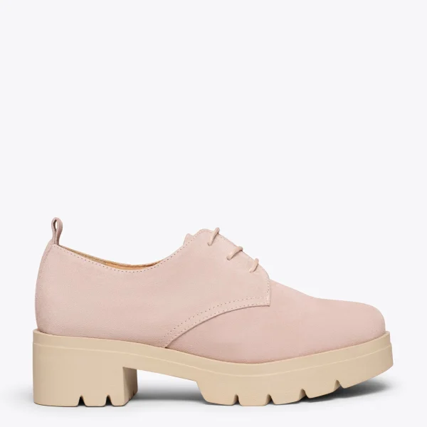 MiMaO ShopOnline CANDEM – Chaussures à Lacets Avec Talon Et Plateforme ROSE jusqu'à 1