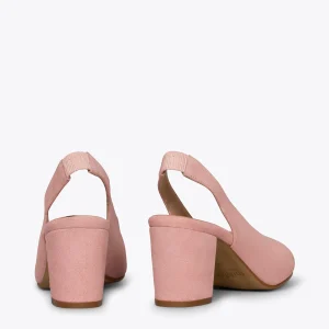 a Prix Discount MiMaO ShopOnline WOMAN – Chaussures Sans Talon Peep-toe ROSE 13