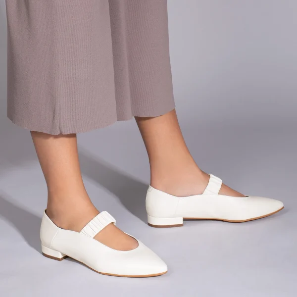 Officielle MiMaO ShopOnline DANSE – Ballerines Avec Bride élastique BEIGE 7