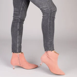 Promotio de vente MiMaO ShopOnline OUTFIT – Bottines élégantes à Talon Kitten SAUMON 19